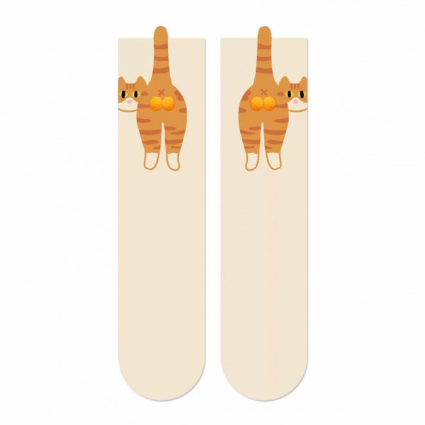 Funny Cat Butt Socks