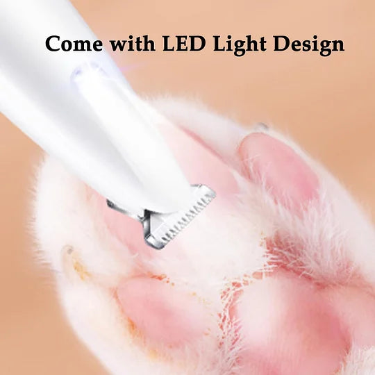 Pet Paw Trimmer with LED Light