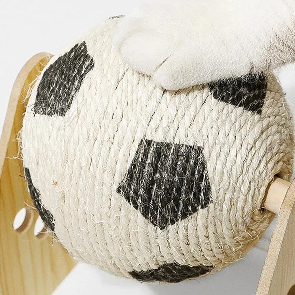 Cat Scratching Ball