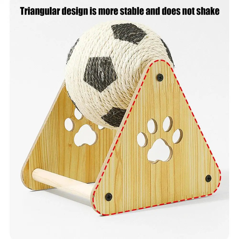 Cat Scratching Ball