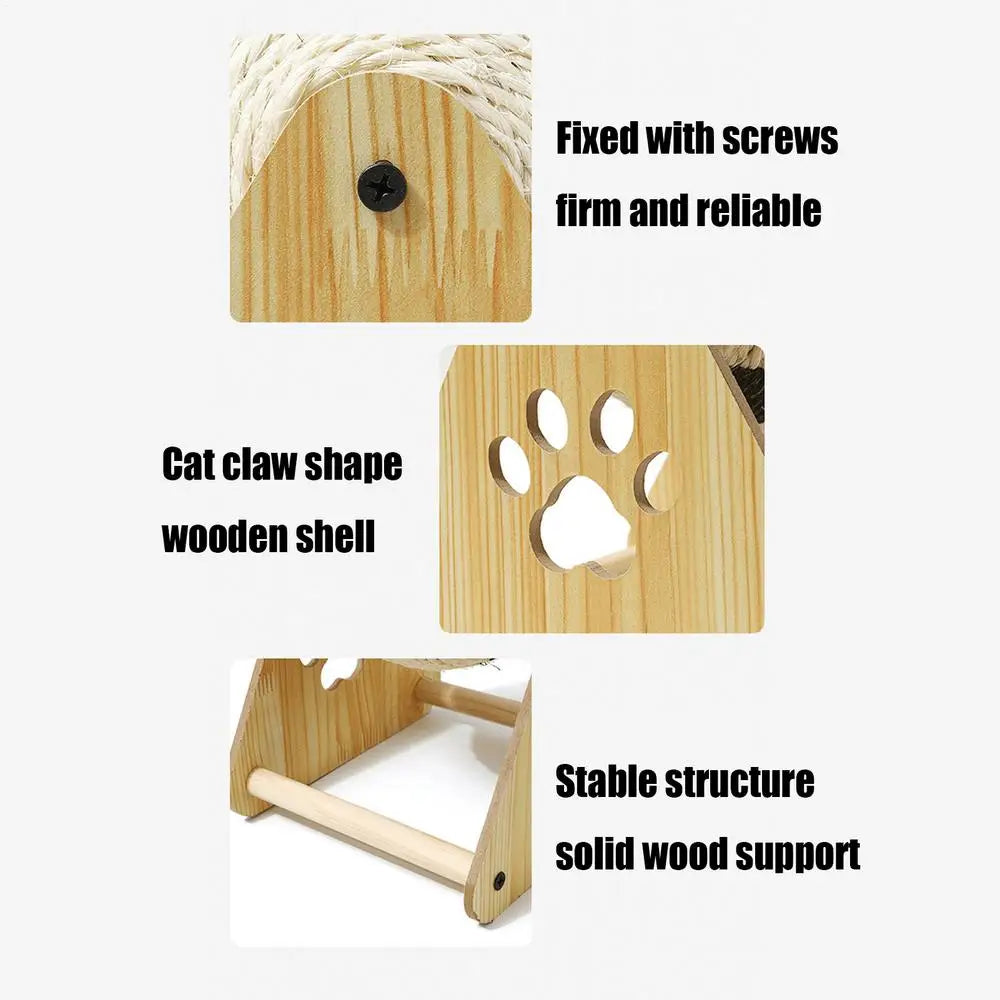 Cat Scratching Ball