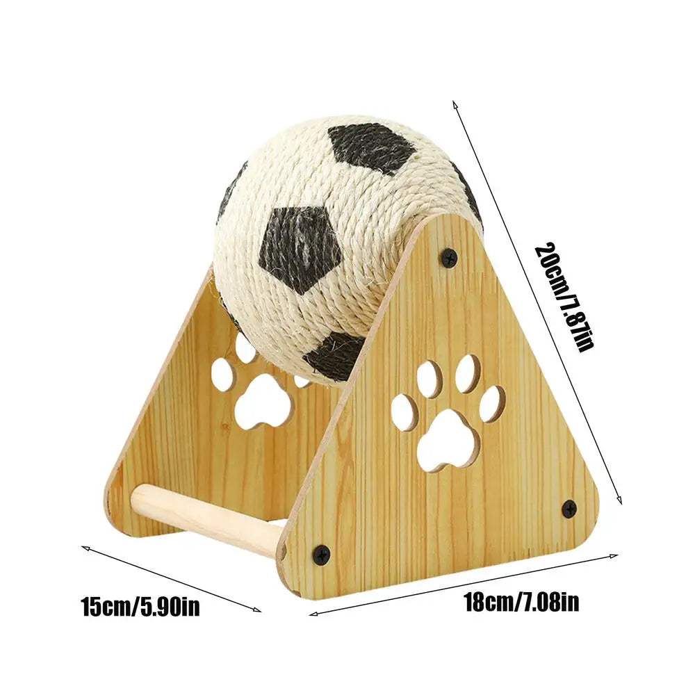 Cat Scratching Ball