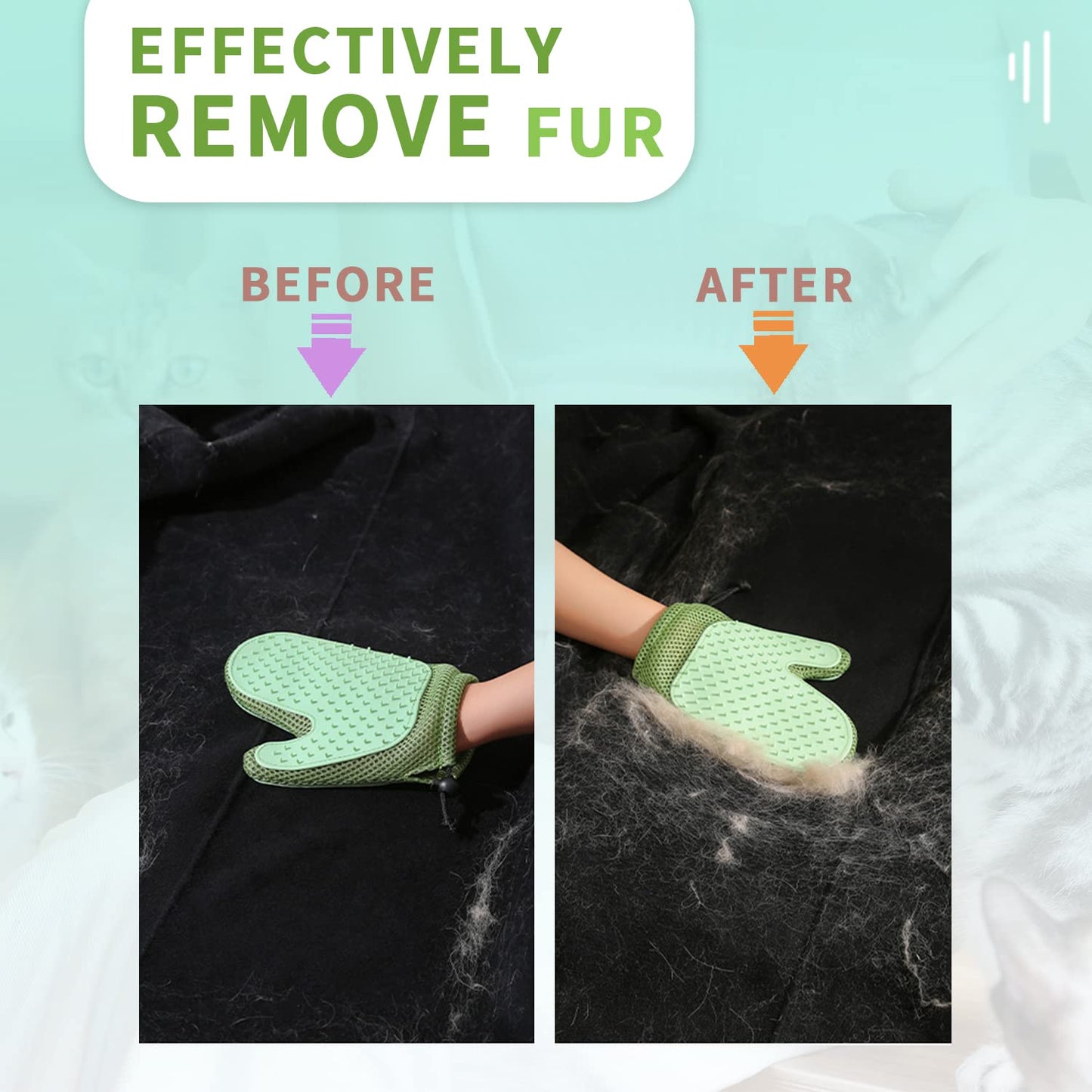 Pet Grooming & Cleaning Glove