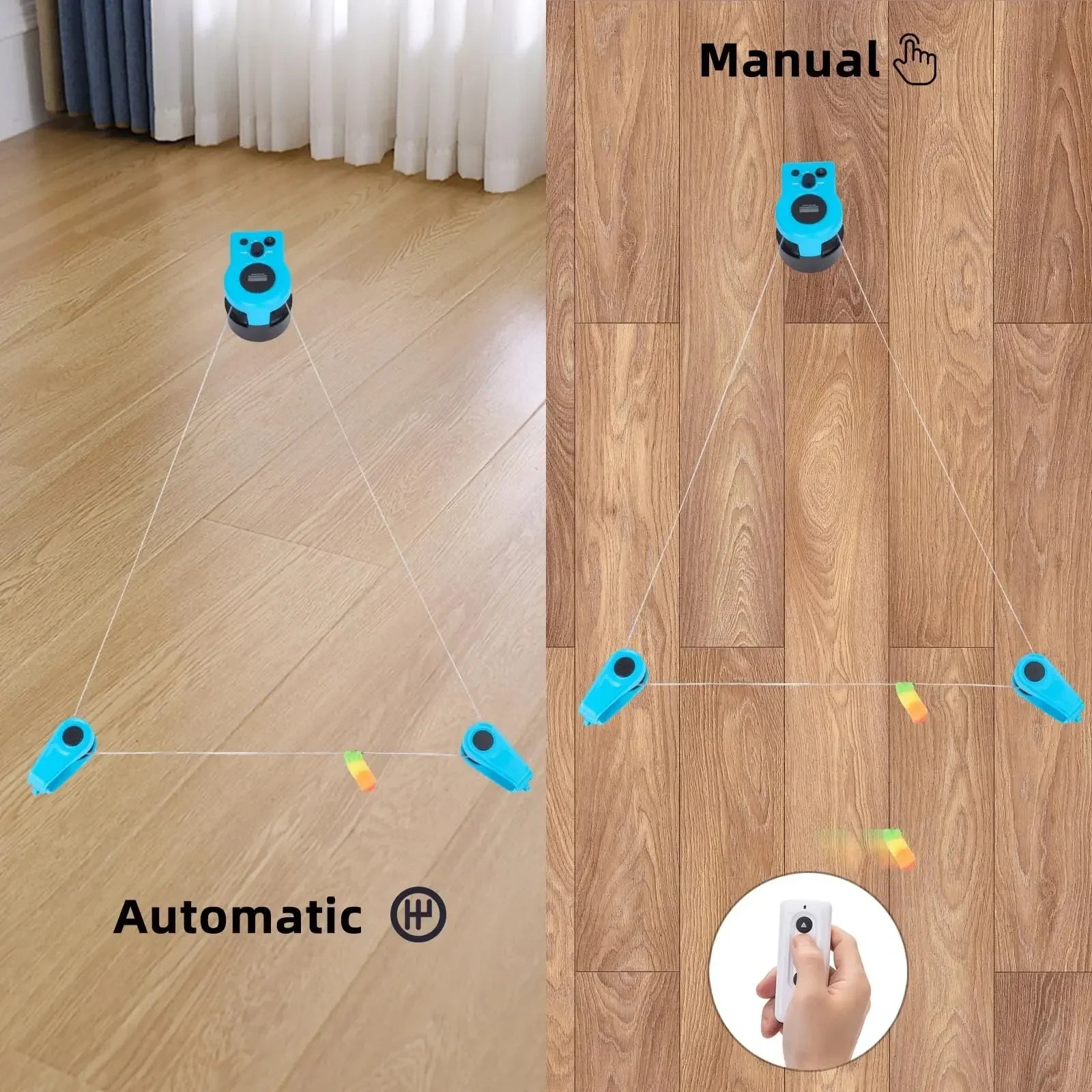 Automatic Interactive Cat Teaser Toy with Mouse Simulation, Rechargeable, Adjustable Speed