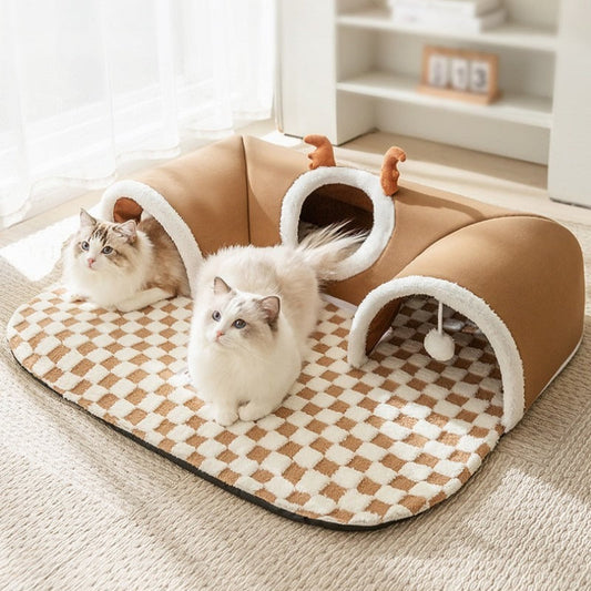 Play & Sleep Tunnel Cat Nest