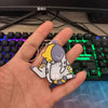 Funny Cat Keychain