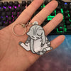 Funny Cat Keychain