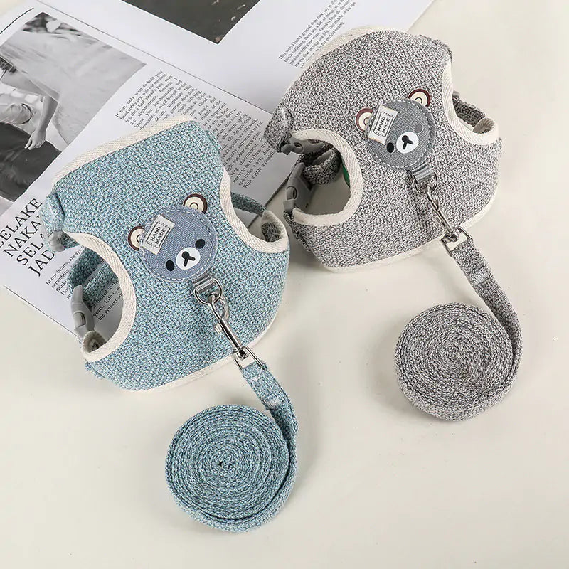Adjustable Pet Vest Harness WigglyTailNeeds