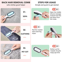 Pet Grooming Brush WigglyTailNeeds