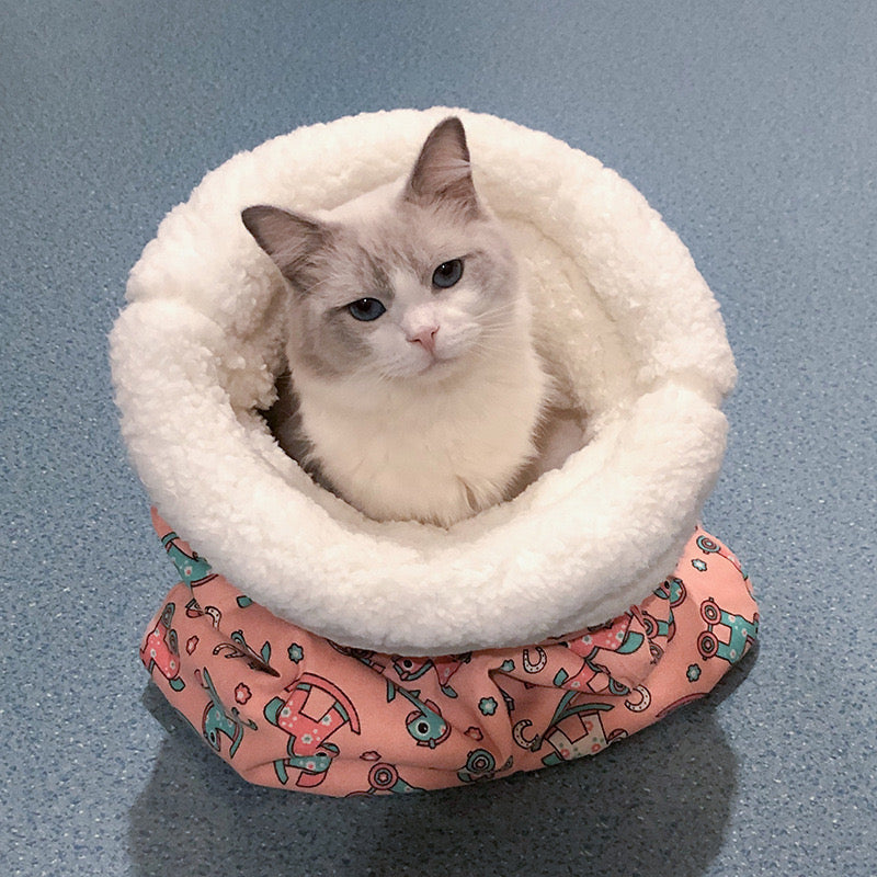 Warm Pet Sleeping Bag YourCatGoodies