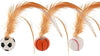 Bouncing Cat Ball with Feather YourCatGoodies