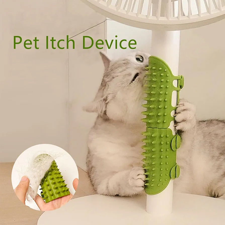 Cat Self Groomer Corner Scratcher YourCatGoodies