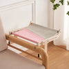 Wooden Window Adjustable Cat Hammock WigglyTailNeeds