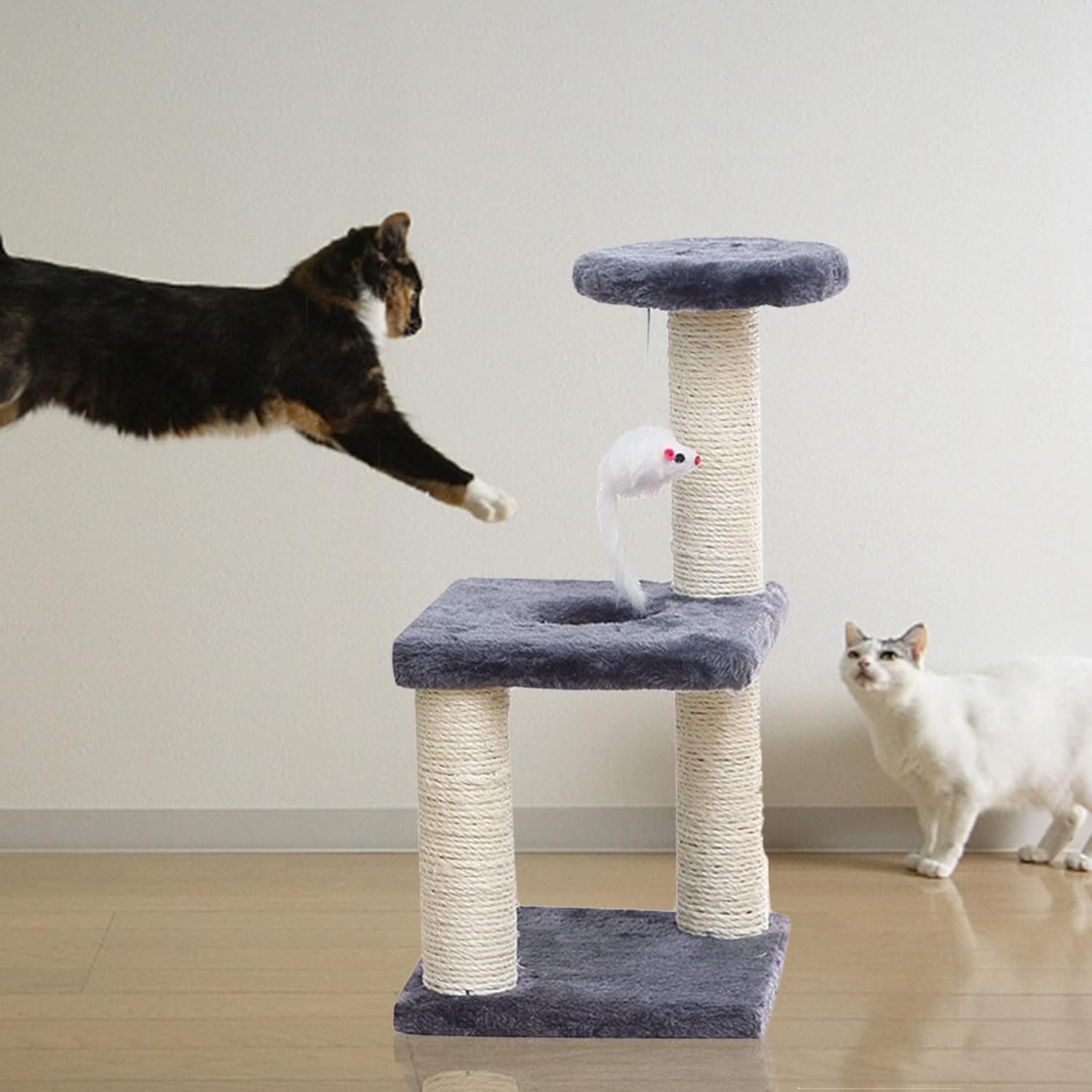 3-Layers Cats Toys Scratching Post