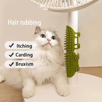Cat Self Groomer Corner Scratcher YourCatGoodies