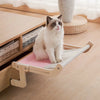 Wooden Window Adjustable Cat Hammock WigglyTailNeeds