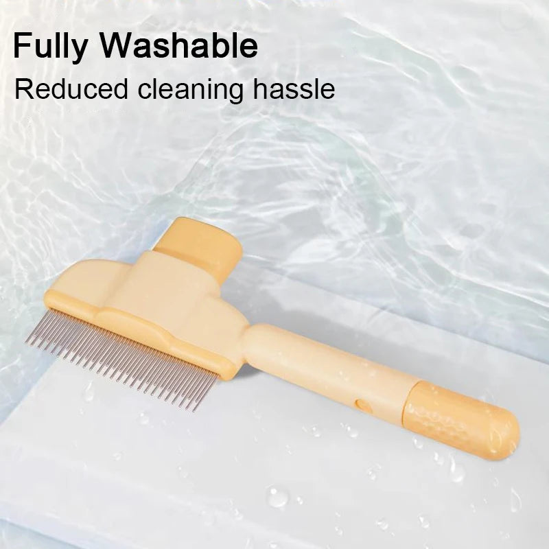 One-Click Self-Cleaning Brush YourCatGoodies