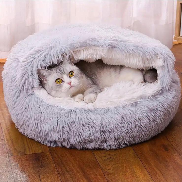 Soft Plush Pet Bed YourCatGoodies