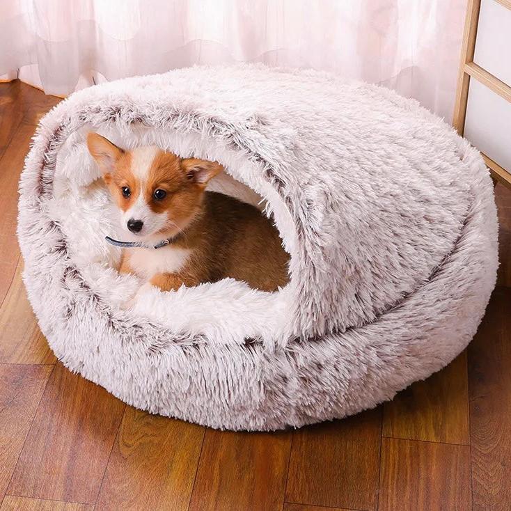 Soft Plush Pet Bed YourCatGoodies