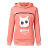 Cat Lovers Cuddle Pouch Hoodie YourCatGoodies