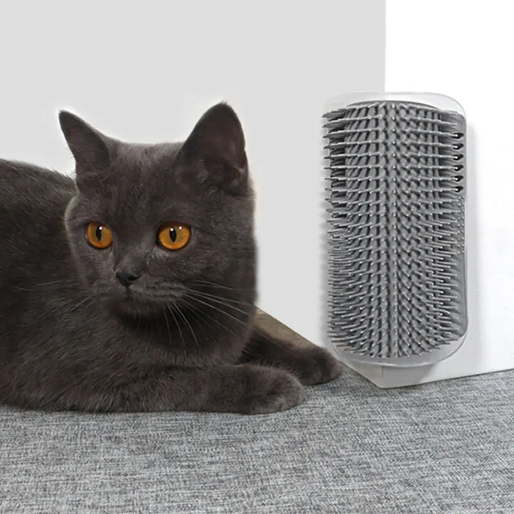 Cat Corner Self Massager WigglyTailNeeds