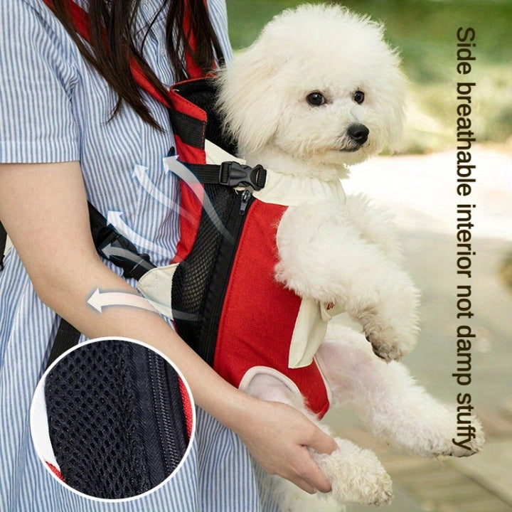 Pet Four-legged Bag Outdoor Carrying Bag