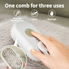 Steamy Grooming Brush With Handle WigglyTailNeeds