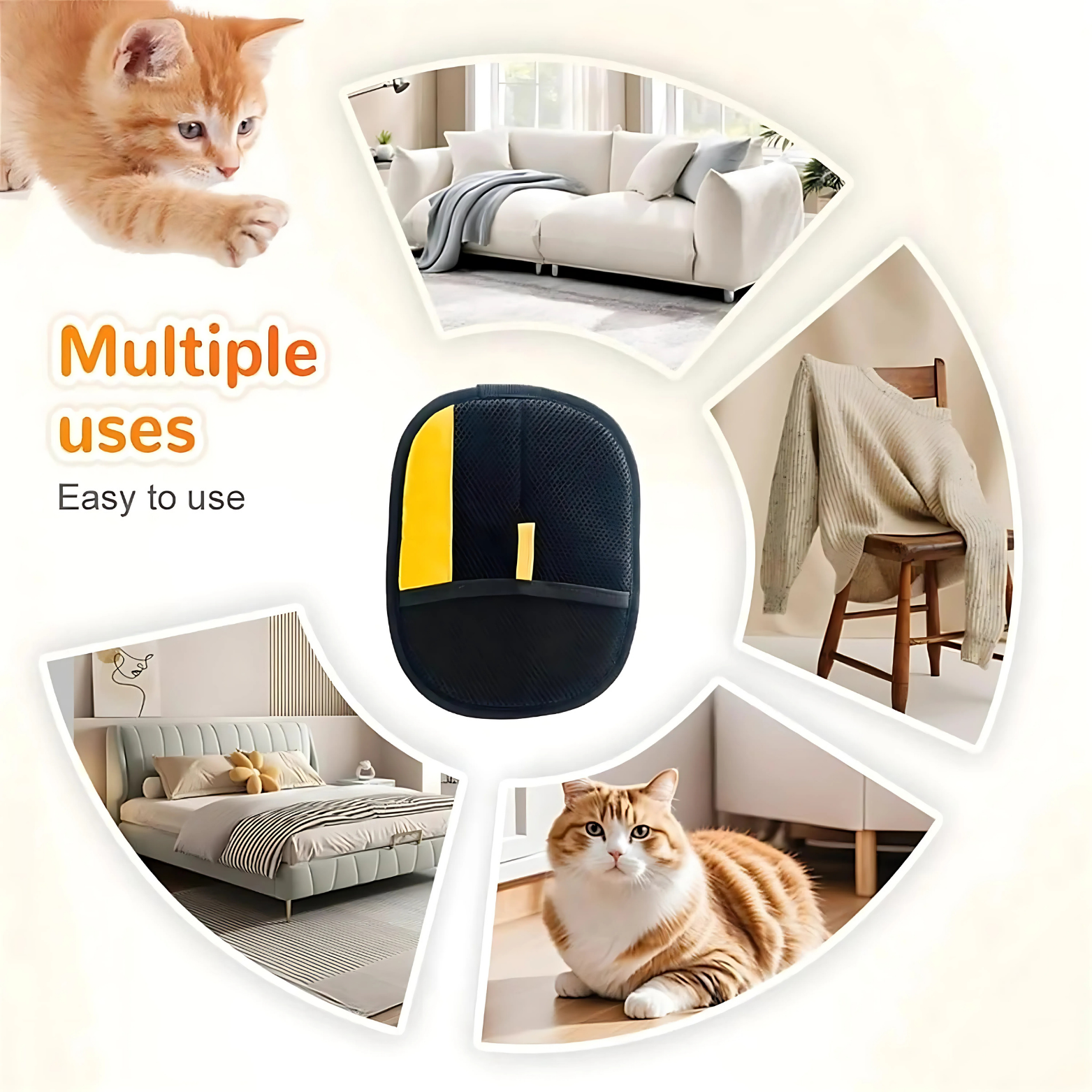 Premium Pet Hair Removal Glove