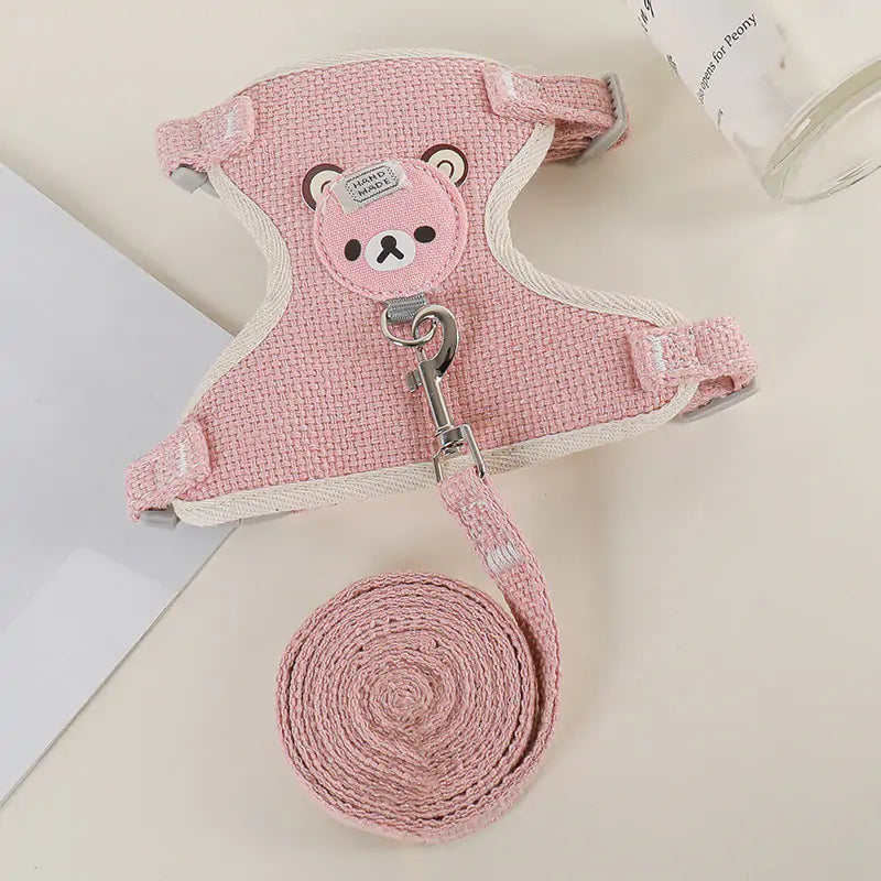 Adjustable Pet Vest Harness WigglyTailNeeds