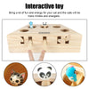 Peek-a-Boo Wooden Cat Toy YourCatGoodies