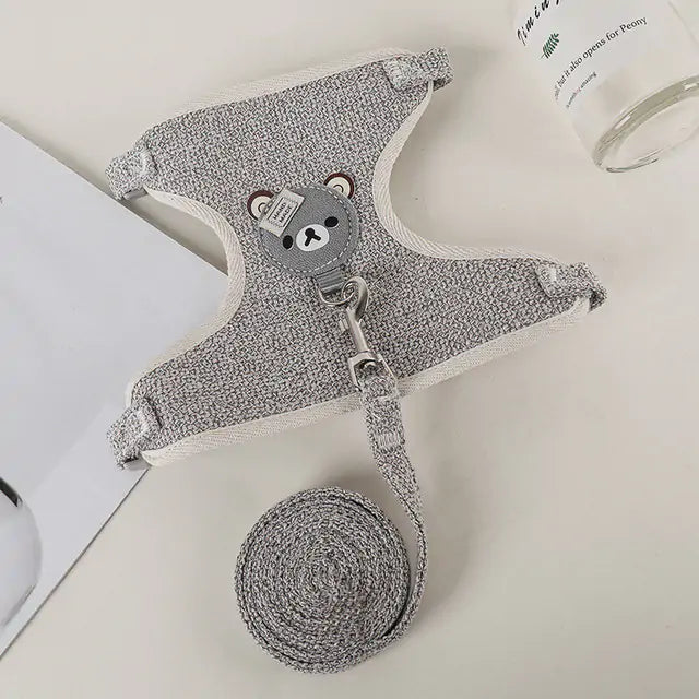 Adjustable Pet Vest Harness WigglyTailNeeds