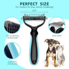 Pet Deshedding Brush WigglyTailNeeds