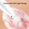 Pet Paw Trimmer with LED Light