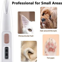 Pet Paw Trimmer with LED Light