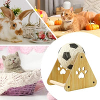 Cat Scratching Ball