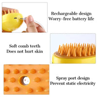 3 in 1 Cat Brush WigglyTailNeeds