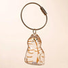 Transparent Cat Hair Storage Keychain