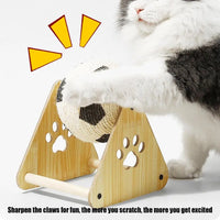 Cat Scratching Ball