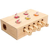 Interactive Wooden Whack-a-Mole Cat Toy YourCatGoodies
