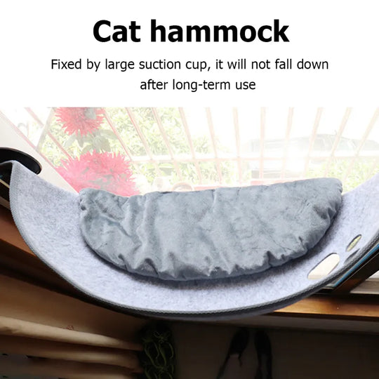 Cat Window Hammock WigglyTailNeeds