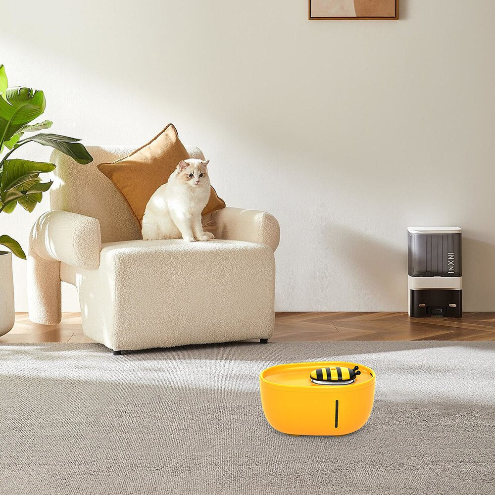Bee Water Fountain For Cats YourCatGoodies