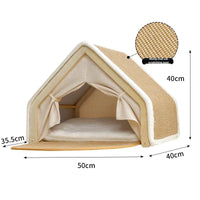 Cat House With Scratching Board