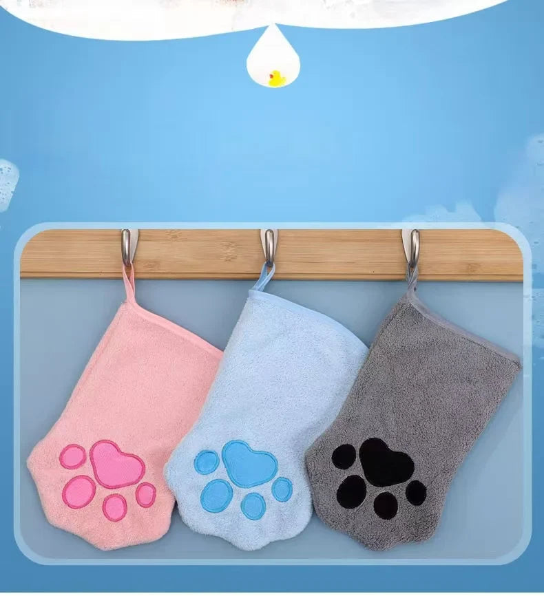 Microfiber Pet Grooming Glove YourCatGoodies