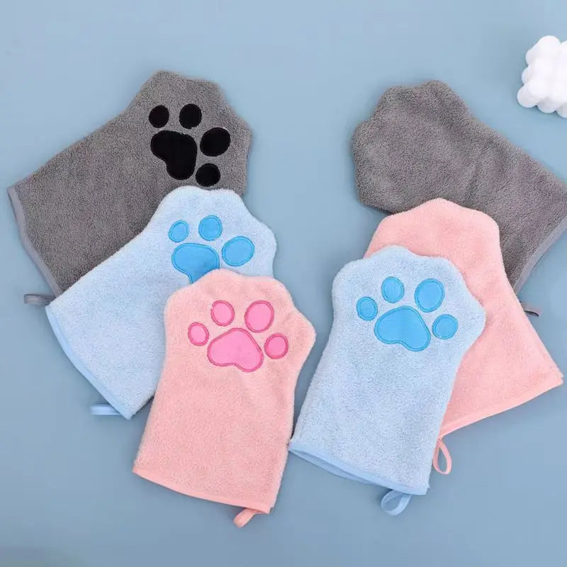 Microfiber Pet Grooming Glove YourCatGoodies
