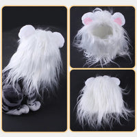 Cute Lion Cat Wig Costume WigglyTailNeeds