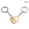 Cute Yin Yang Cat Keychain