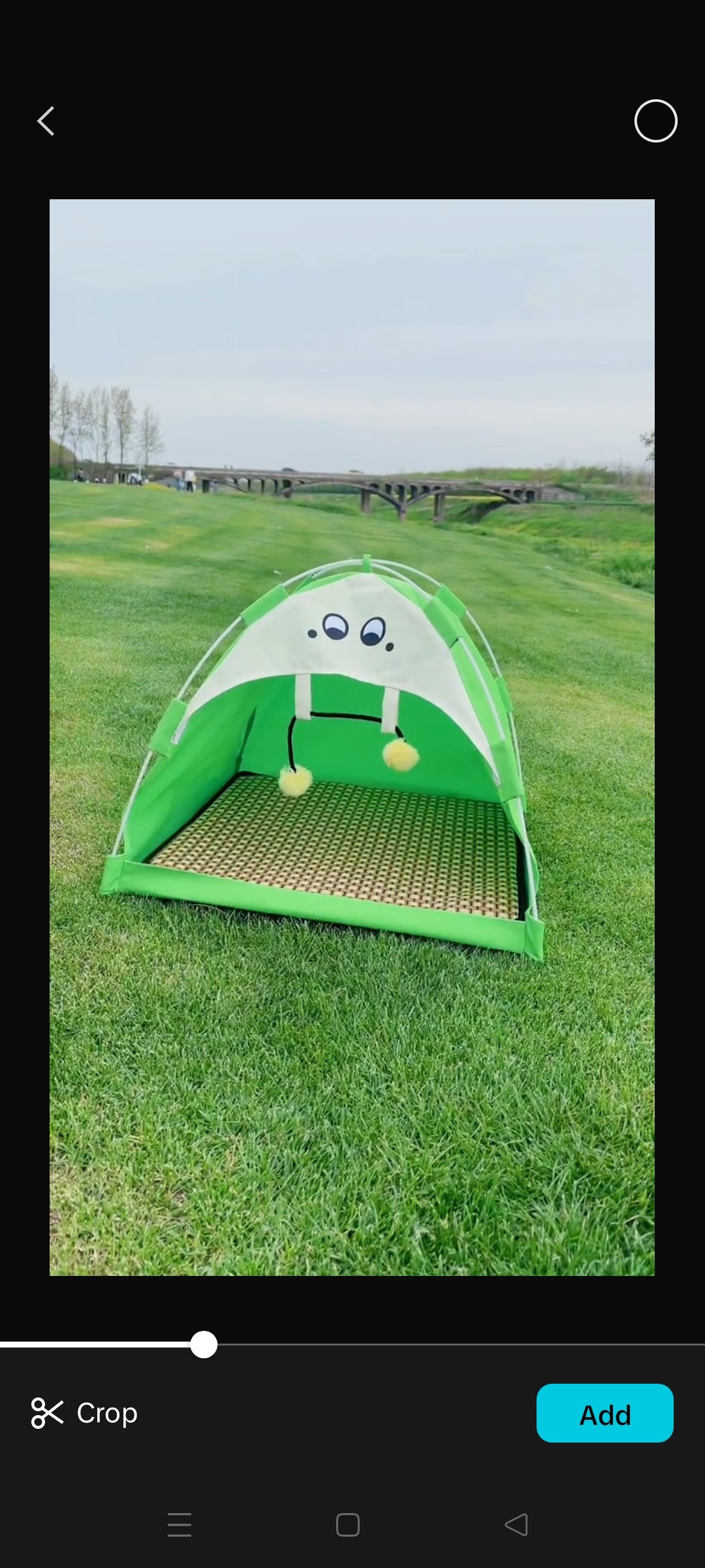 Cute Pet Sun Protection Tent YourCatGoodies