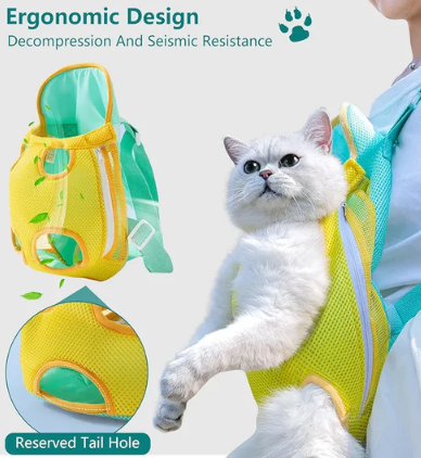 Breathable Four-Leg Backpack Pet Carrier