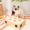 Interactive Wooden Whack-a-Mole Cat Toy YourCatGoodies