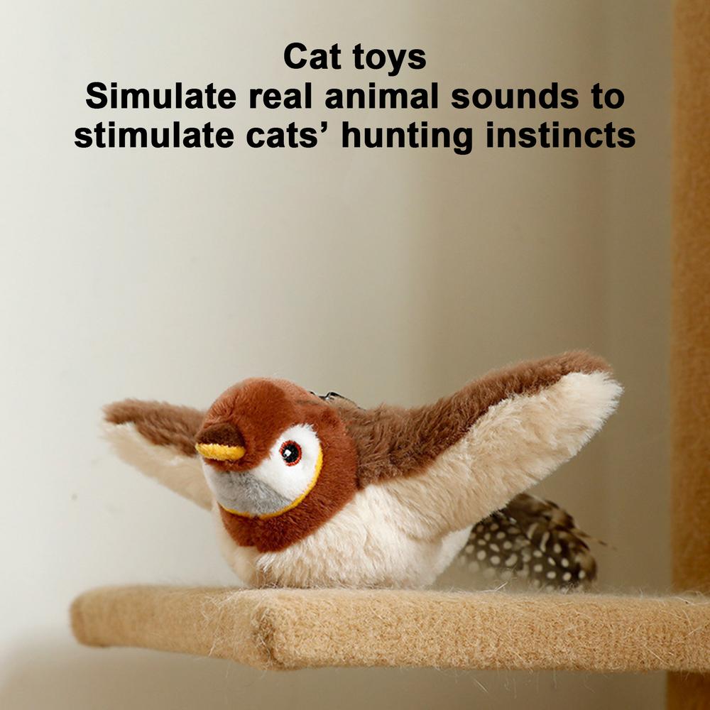 Interactive Flying Bird Cat Toy mutualdropshopping